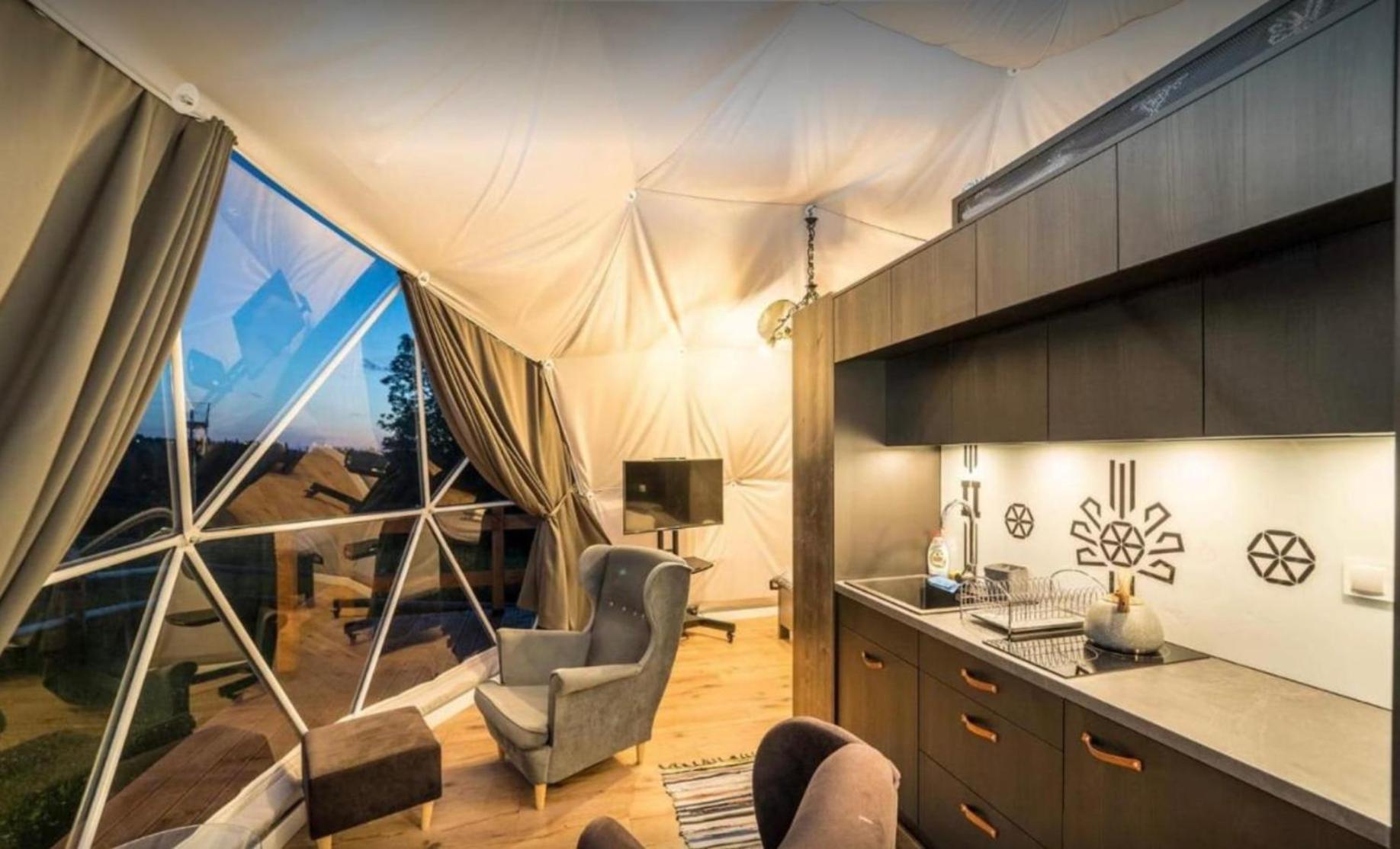 Glamping Pasieka Namiot Glamp Bukowina Tatrzanska - Domki W Gorach Groń Dış mekan fotoğraf