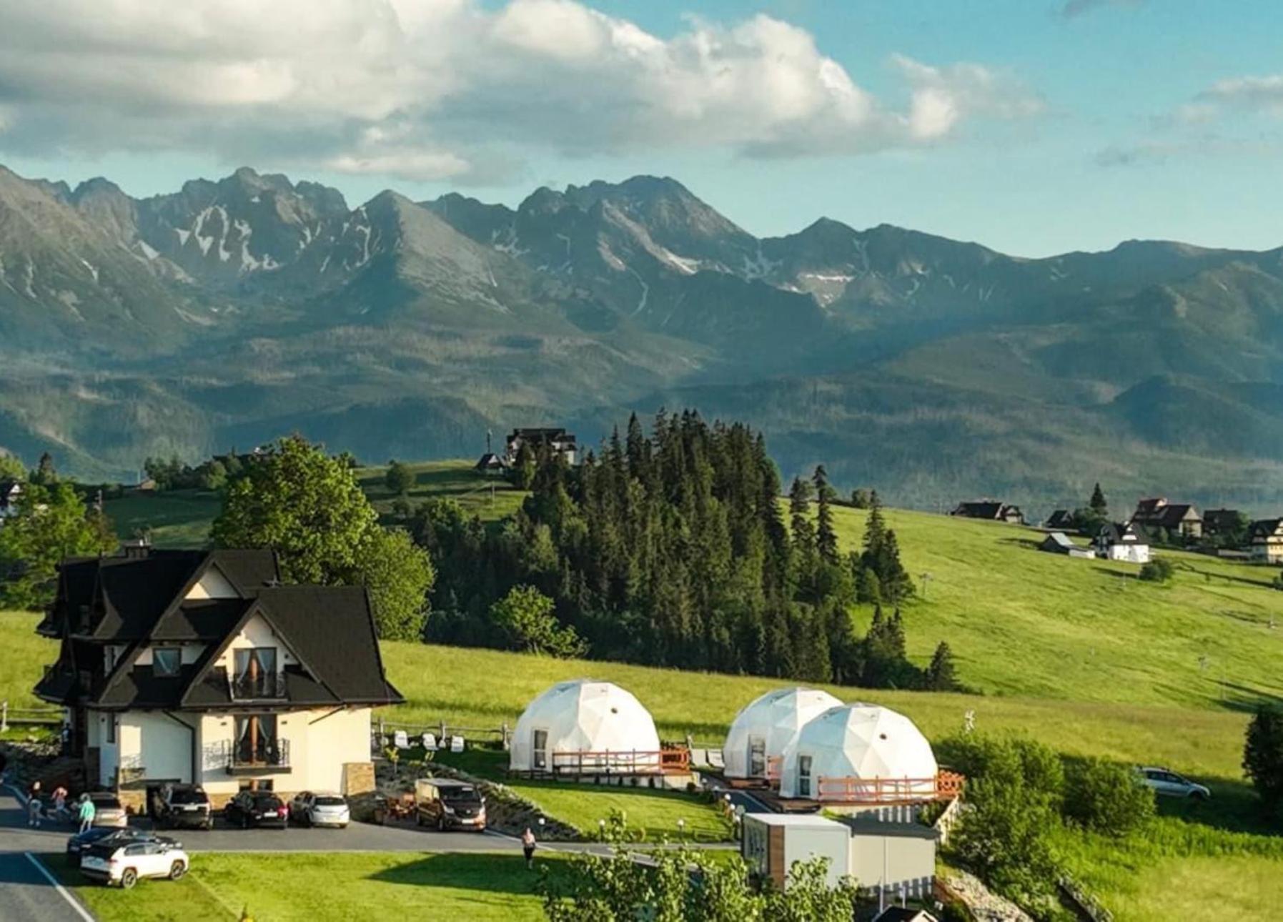 Glamping Pasieka Namiot Glamp Bukowina Tatrzanska - Domki W Gorach Groń Dış mekan fotoğraf