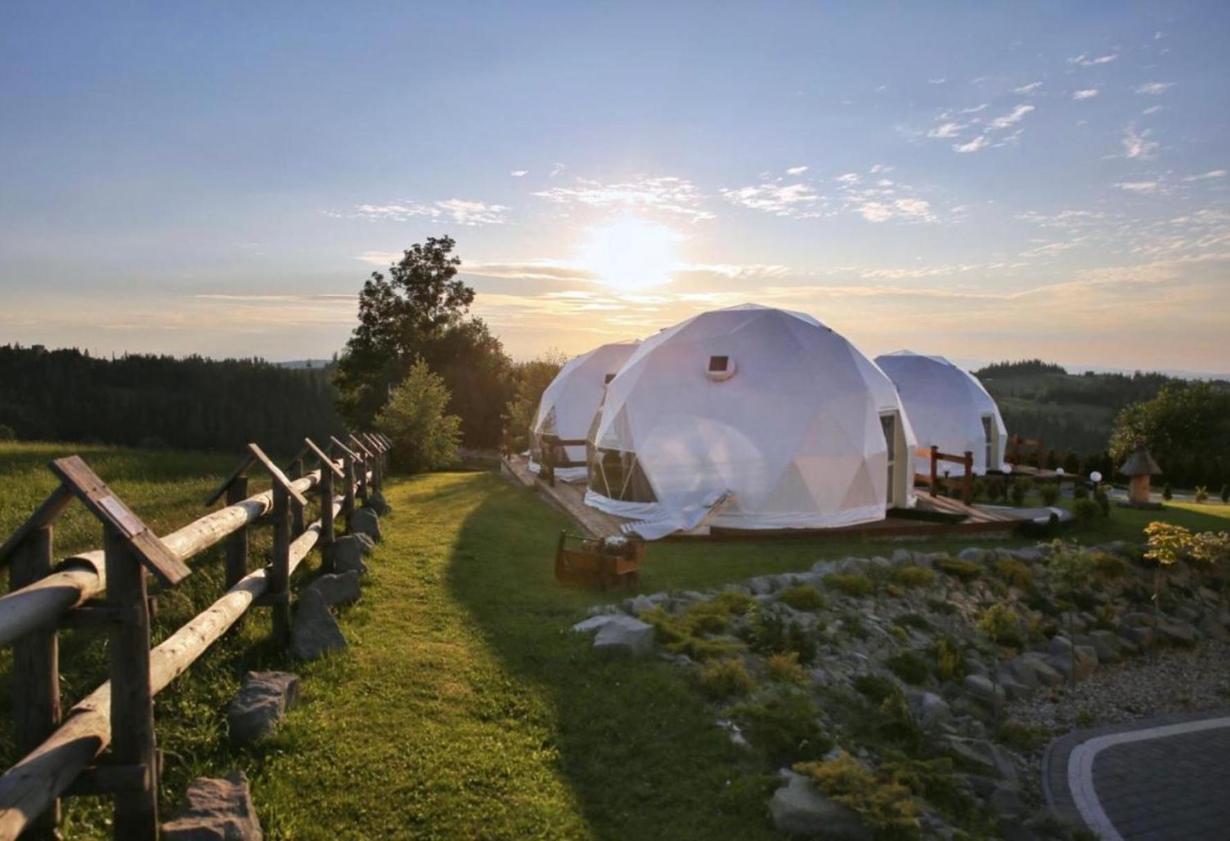 Glamping Pasieka Namiot Glamp Bukowina Tatrzanska - Domki W Gorach Groń Dış mekan fotoğraf
