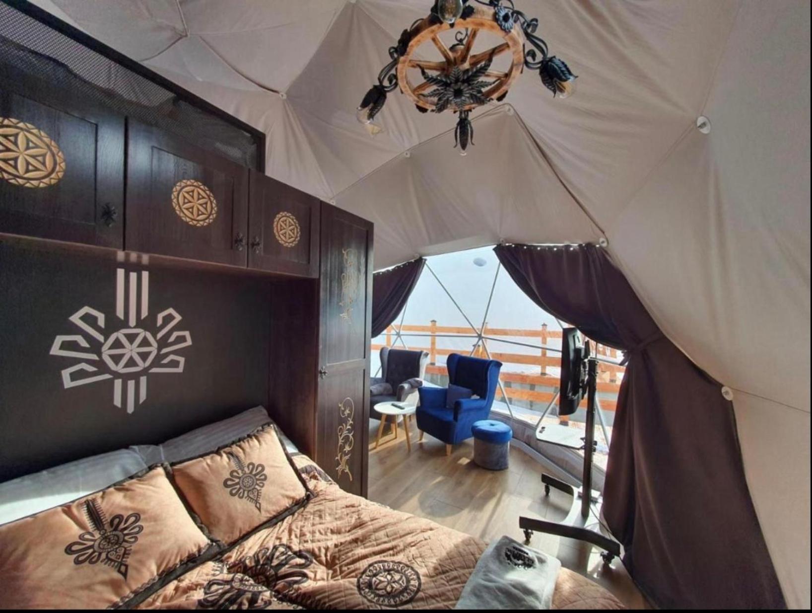 Glamping Pasieka Namiot Glamp Bukowina Tatrzanska - Domki W Gorach Groń Dış mekan fotoğraf