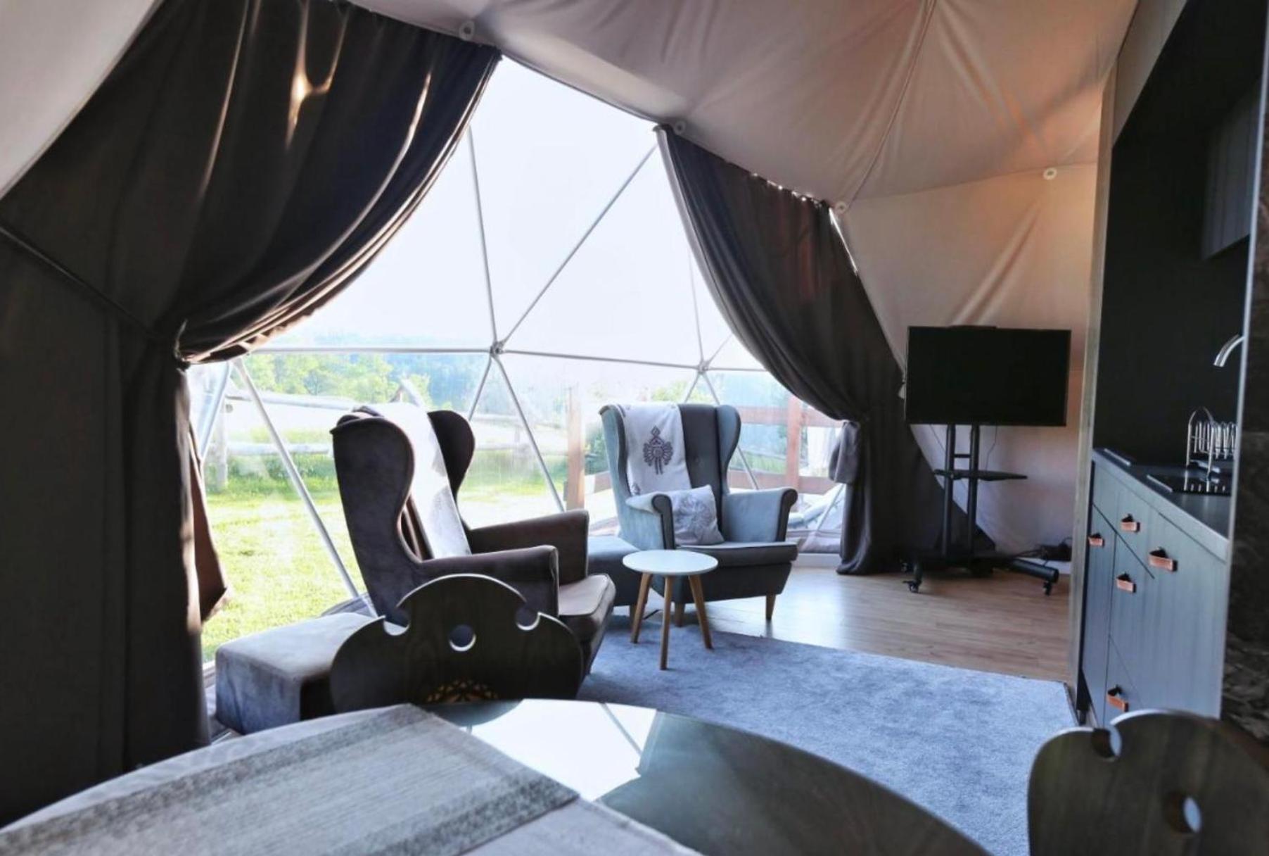 Glamping Pasieka Namiot Glamp Bukowina Tatrzanska - Domki W Gorach Groń Dış mekan fotoğraf