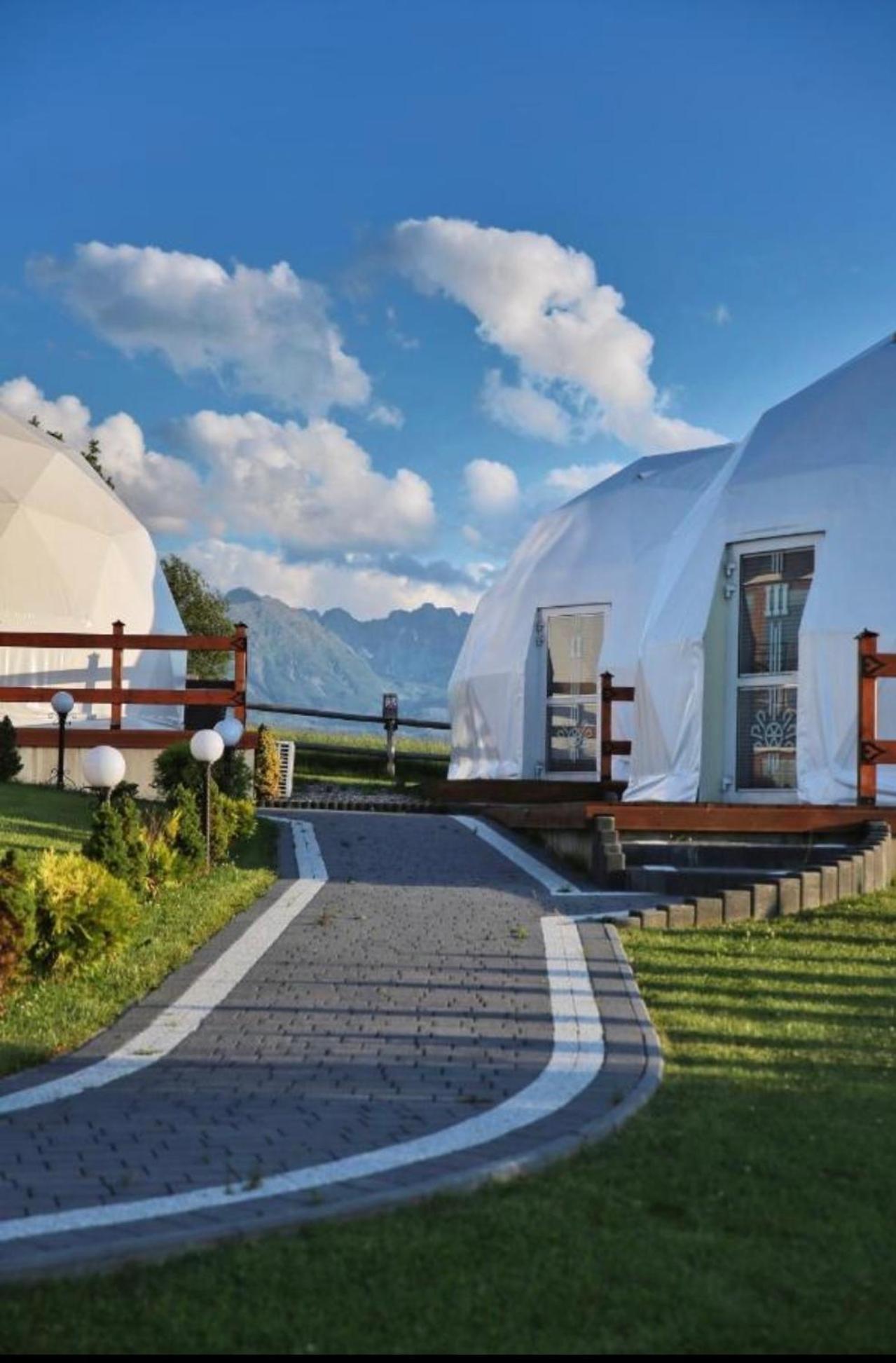 Glamping Pasieka Namiot Glamp Bukowina Tatrzanska - Domki W Gorach Groń Dış mekan fotoğraf