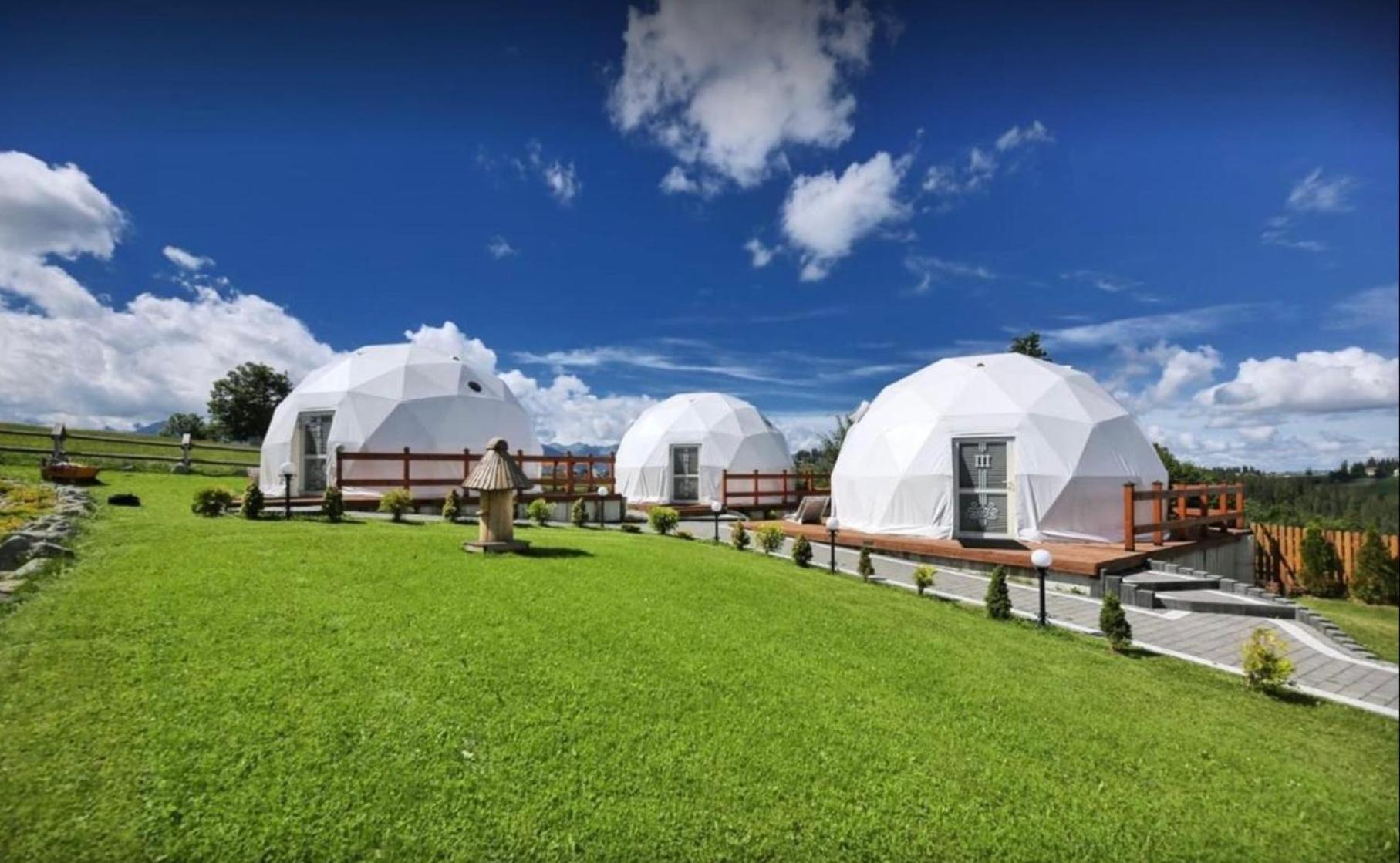Glamping Pasieka Namiot Glamp Bukowina Tatrzanska - Domki W Gorach Groń Dış mekan fotoğraf